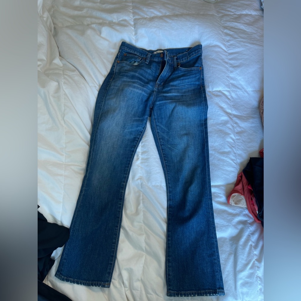 Madewell Demi High Riser boot cut size 26